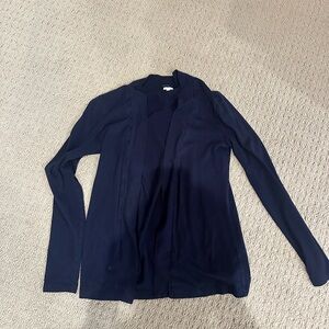 J crew navy open front shirt bundle 3/15